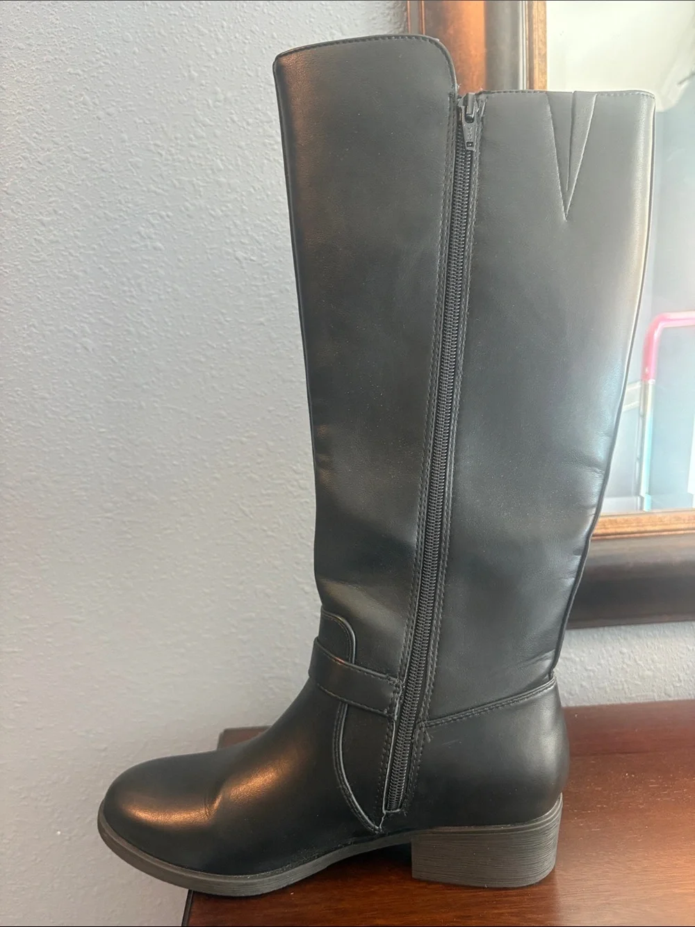 croft & barrow Tall Zipper - Buckle Boots